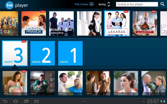 TVN Player доступен на Android и Windows 8: